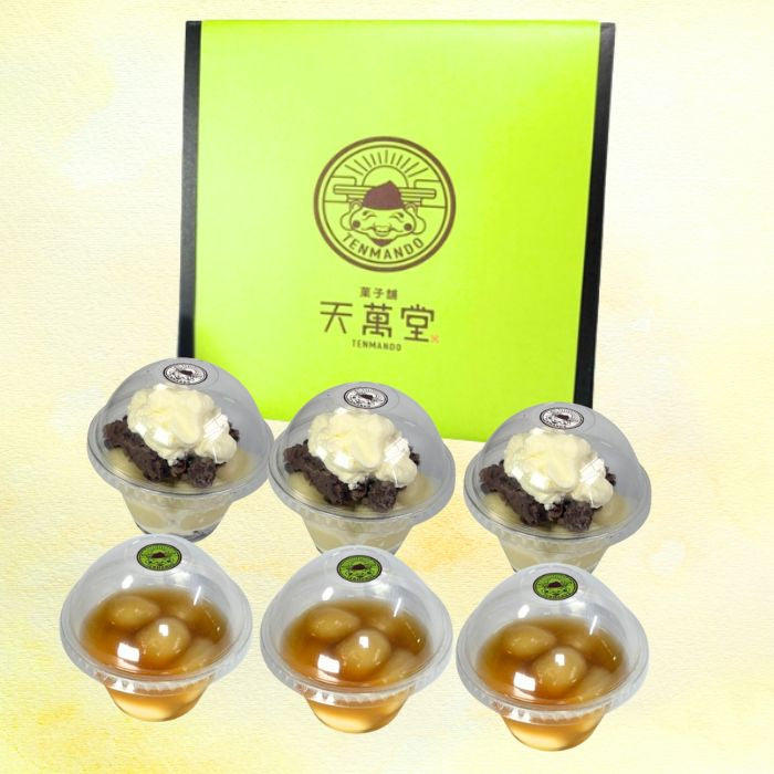 みたらし団子＆白玉あんクリームセット